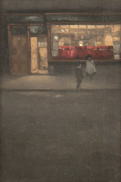 A Little Shop in Chelsea, c.1884-87 by Mortimer Ludington Menpes